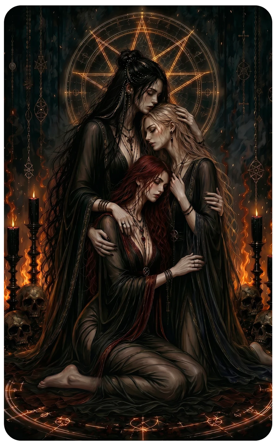 Pietà at the Edge of Fire
